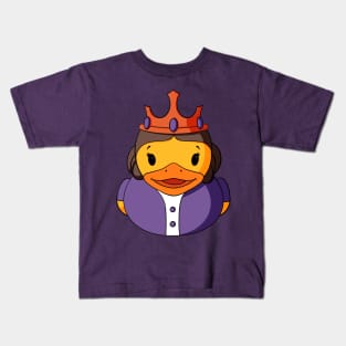 Queen Rubber Duck Kids T-Shirt